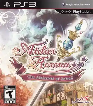 Atelier Totori - Rorona (USA) (Avatar) box cover front